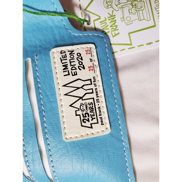 Paul Frank Red Wallet with Silver Accents - Picture 3 of 7